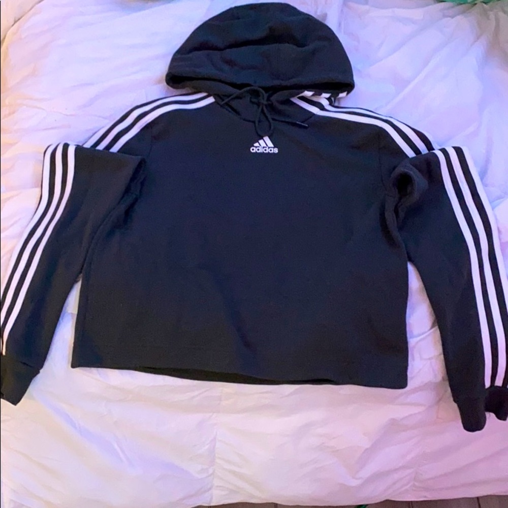 Adidas cropped hoodie